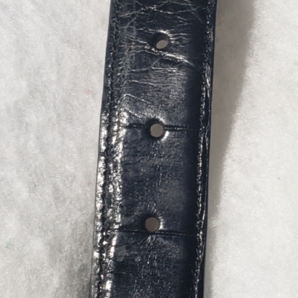 Bergdorf Goodman 42" Alligator Skin Belt - Picture 2 of 8